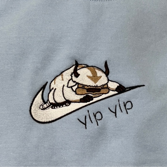 Nike appa light blue Crewneck - Picture 2 of 4